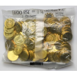 1 grosz 2013 Royal Mint - Worek menniczy (100 szt.)