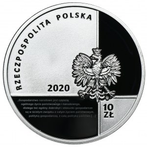 10 złotych 2020 Stanisław Głąbiński