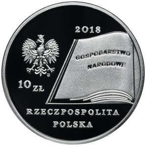 10 złotych 2018 Fryderyk Skarbek