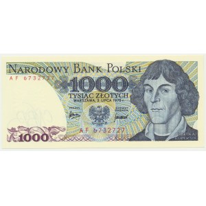 1 000 PLN 1975 - AF -