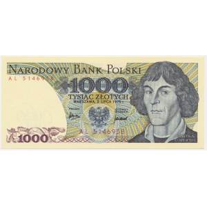 1 000 PLN 1975 - AL -