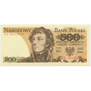 500 zloty 1976 - AK -