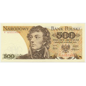 500 zloty 1974 - Y -