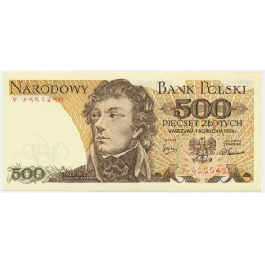 500 Zloty 1974 - Y -