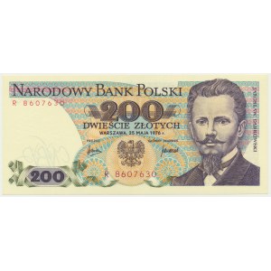 200 zlotých 1976 - R -