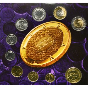 Súbor obehových mincí Tretej Poľskej republiky 1994-2004 (10 kusov)