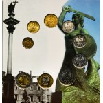 2009 vintage circulating coin set (9 pieces).