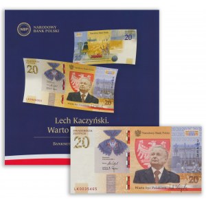 20 złotych 2021 - L. Kaczyński -