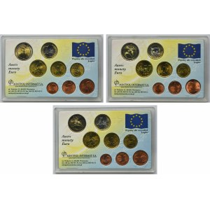 Zestaw, Grecja, Finlandia, Irlandia, Mix monet (24 szt.)