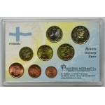 Sada, Řecko, Finsko, Irsko, Smíšené mince (24 kusů)