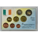 Sada, Grécko, Fínsko, Írsko, Zmiešané mince (24 kusov)