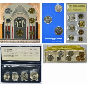 Sada, Ukrajina, Juhoslávia, Bulharsko, zmes zahraničných mincí (30 ks)
