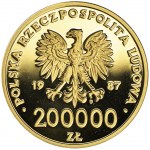 REPLIKA, 200.000 złotych 1987 Jan Paweł II