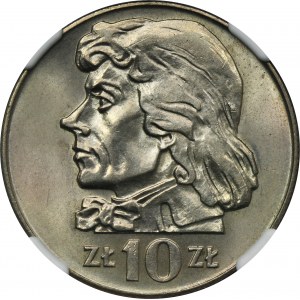 10 złotych 1969 Kościuszko - NGC MS64