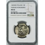 10 złotych 1969 Kościuszko - NGC MS66