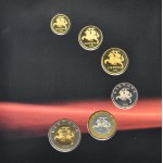 Set, Lithuania, Latvia, Sets of circulation coins (14 pcs.)