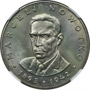 20 złotych 1983 Nowotko - NGC MS65