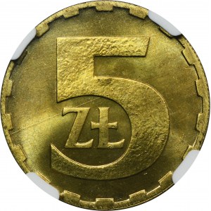 5 złotych 1979 - NGC MS65