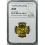 5 złotych 1979 - NGC MS65