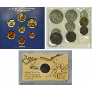 Sada, Velká Británie, Smíšené mince (17 kusů)