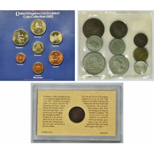 Set, Great Britain, Mix of coins (17 pcs.)