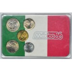 Set, Slovakia, Italy, Mexico, Mix of foreign coins (20 pcs.)