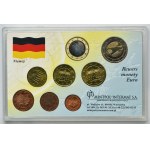 Set, Austria, Germany, France, Mix of coins (24 pcs.)