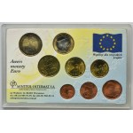 Satz, Österreich, Deutschland, Frankreich, Gemischte Münzen (24 Stück)