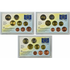 Zestaw, Hiszpania, Portugalia, Włochy, Mix monet (24 szt.)