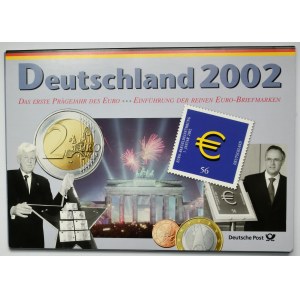 Set, Germany, Vintage Set with stamps 2002 (8 pcs.)