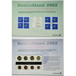 Satz, Deutschland, 2002 Jahrgangssatz mit Briefmarken (8 Stück).