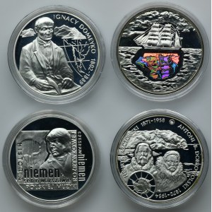 Set, 10 gold 2007-2009 (4 pcs.)