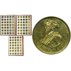 Zestaw, 2 złote GOLD NORDIC 1995-2005 (105 szt.)