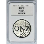 20 złotych 1995 50. rocznica powstania ONZ