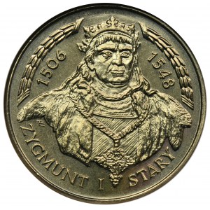 200,000 PLN 1994 Sigismund I the Old - GCN MS66