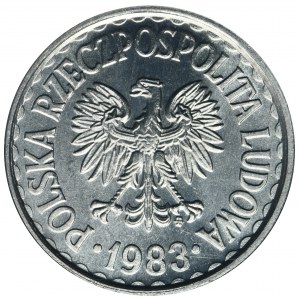 1 złoty 1983 - GCN MS66