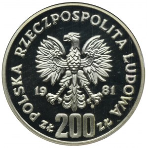 200 zlatých 1981 Boleslav II Smelý