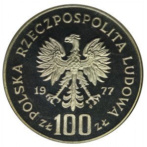 100 PLN 1977 Královský hrad Wawel