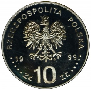 10 złotych 1999 Władysław IV Waza - półpostać