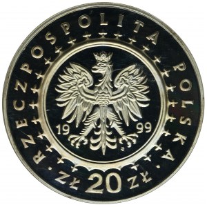 20 złotych 1999 Pałac Potockich