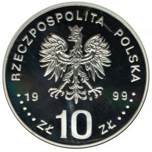 10 złotych 1999 600-lecie Akademii Krakowskiej