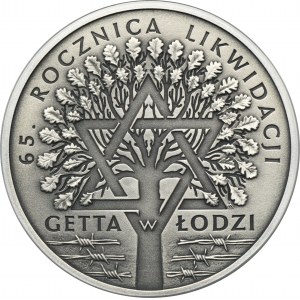 20 złotych 2009 65 Rocznica likwidacji Getta w Łodzi