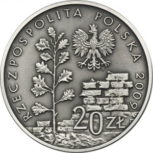 20 złotych 2009 65 Rocznica likwidacji Getta w Łodzi