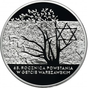 20 PLN 2008 65. výročie povstania vo varšavskom gete