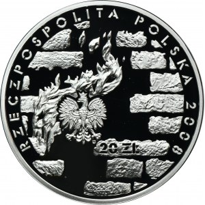 20 złotych 2008 65. Rocznica Powstania w Getcie Warszawskim