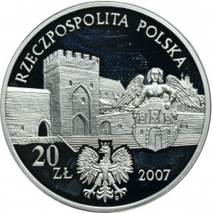 20 złotych 2007 Miasto Średniowieczne w Toruniu