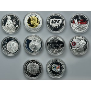 Zestaw, 10 złotych 2005-2011 (10 szt.)