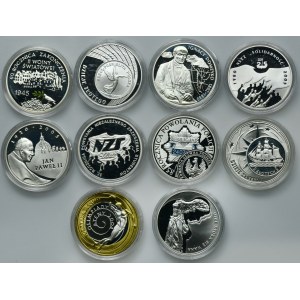 Zestaw, 10 złotych 2004-2011 (10 szt.)