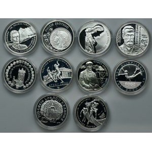 Zestaw, 10 złotych 2004-2010 (10 szt.)