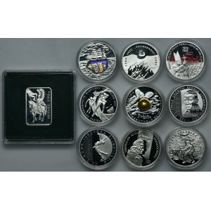 Zestaw, 10 złotych 2005-2010 (10 szt.)